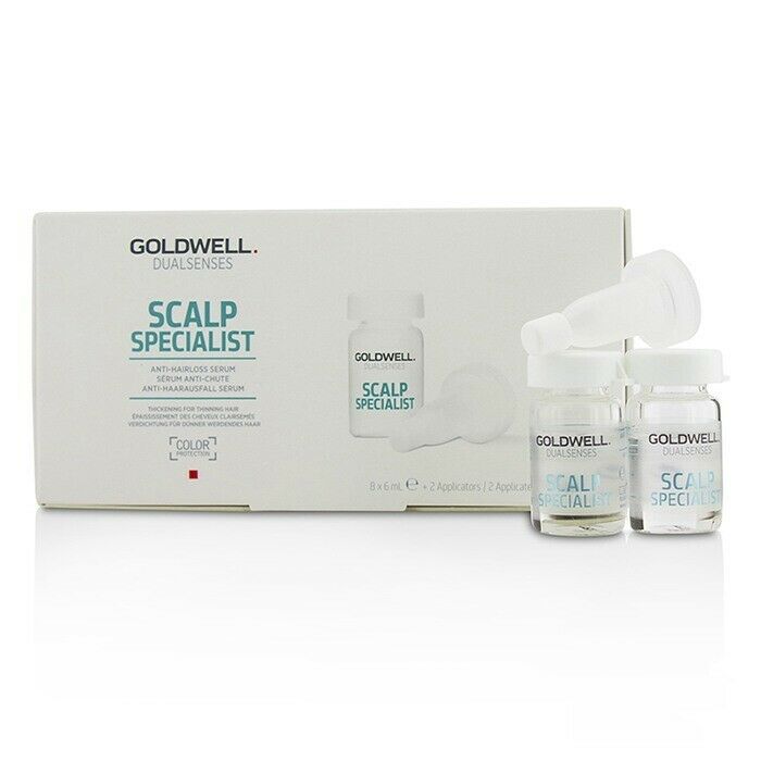 Gоldwell dual senses scalp specialist сыворотка против выпадения волос 8x6мл Ф