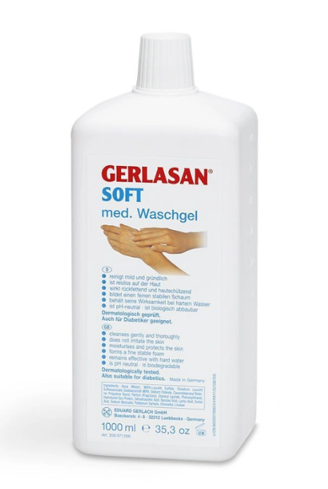 Gehwol гель-мыло для рук gerlasan 1000мл фор
