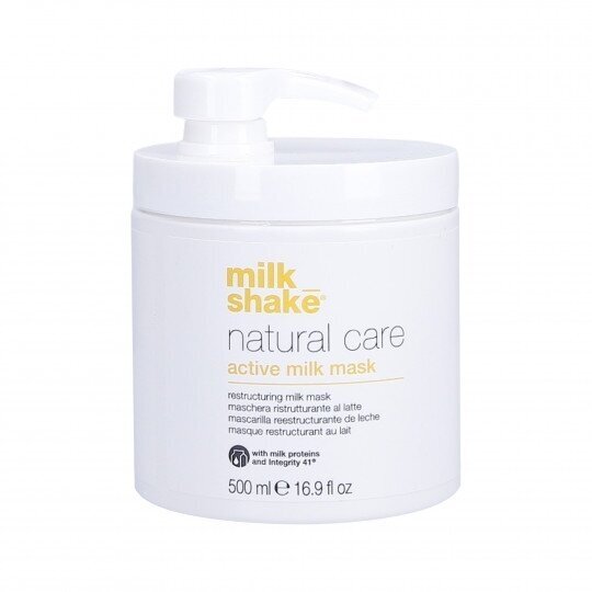 Мilk shаke natural care active milk восстанавливающая маска для сухих и поврежденных волос 500 мл