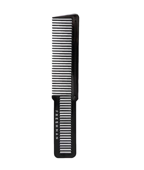 Freshman Collection Carbon расческа для моделирования и стрижки волос с плоской головкой 037 (э)