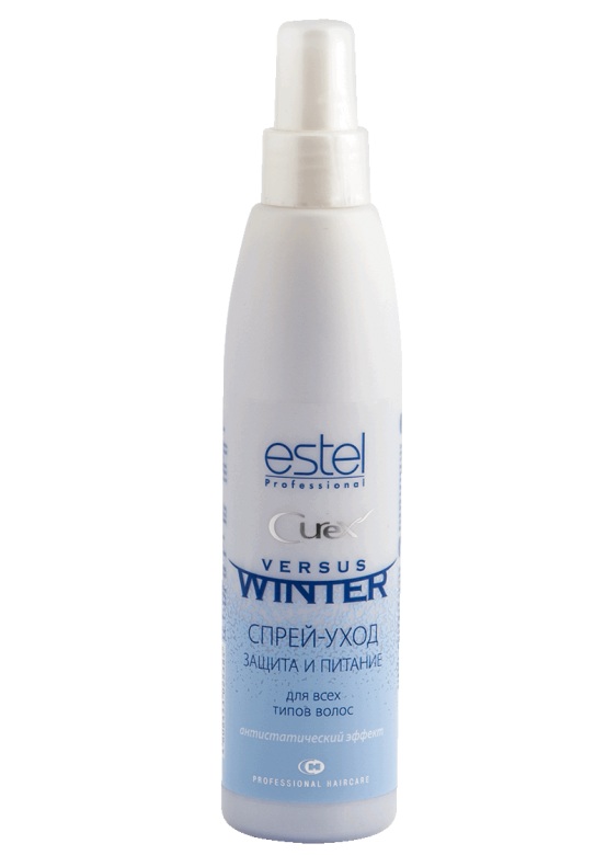 Еstеl сurex versus winter спрей уход зимняя защита для всех типов волос 200 мл