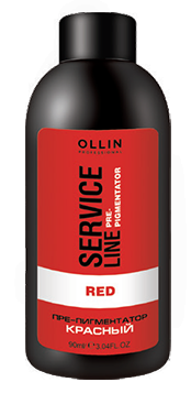 Ollin service line флюид препигментатор красный 90мл