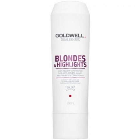 Gоldwell dualsenses blondes highlights кондиционер против желтизны 200 мл ам