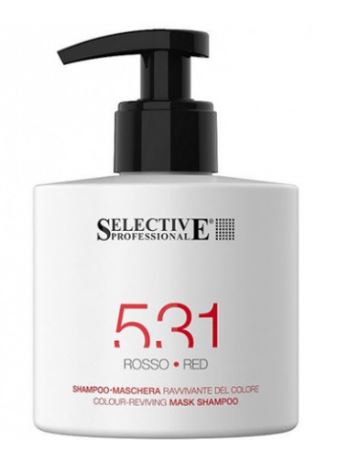 Selective 531 шампунь-маска для возобновления цвета волос красный 275мл