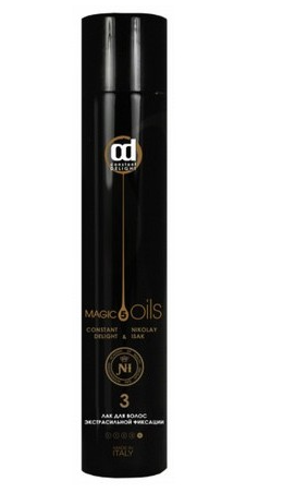 Constant delight magic 5 oils fixing лак для волос экстрасильной фиксации 400 мл