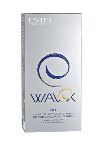 Еstеl wаvex набор для химической завивки №1 для трудноподдающихся волос