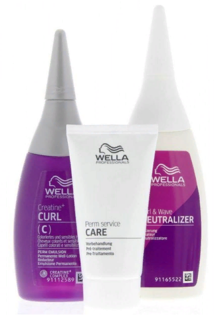 Wella creatine + curl набор для окрашенных и чувствительных волос мил