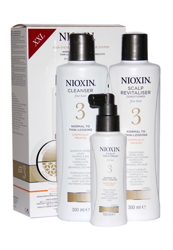 Nioxin система XXL 3 набор 300мл+300мл+100мл