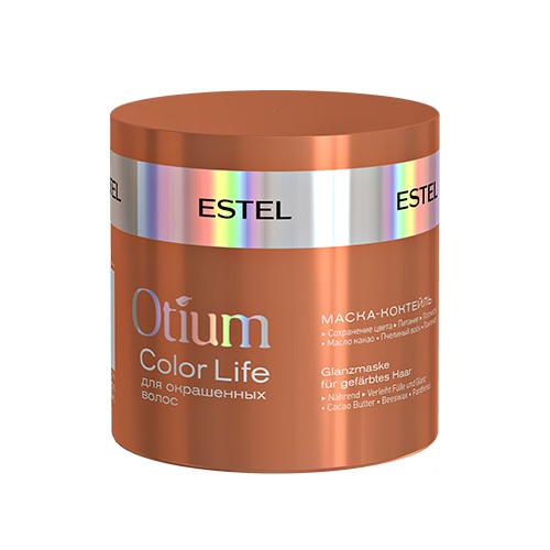 Еstеl оtium соlоr life маска коктейль для окрашенных волос 300 мл