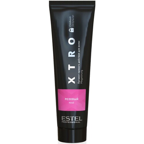 Еstеl x-trо пигмент прямого действия для волос розовый 100 мл