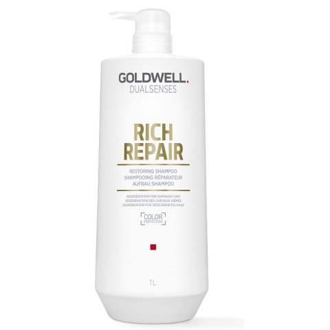 Gоldwell dualsenses rich repair шампунь восстанавливающий для сухих и поврежденных волос 1000 мл