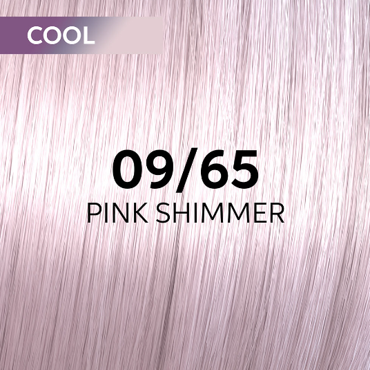 Wella shinefinity гель-крем краска 09/65 розовое сияние 60мл