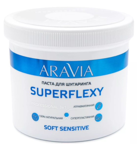 Aravia паста для шугаринга superflexy soft sensitive 750 гр (р)