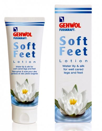 Gehwol fusskraft soft feet lotion увлажняющий лосьон водяная лилия 125мл (пл)