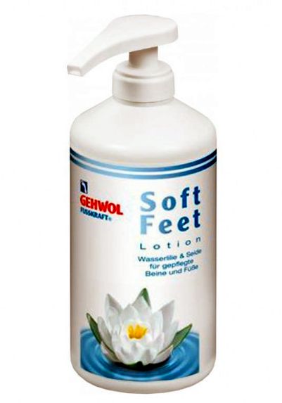 Gehwol fusskraft soft feet lotion увлажняющий лосьон водяная лилия и шелк 500мл фор