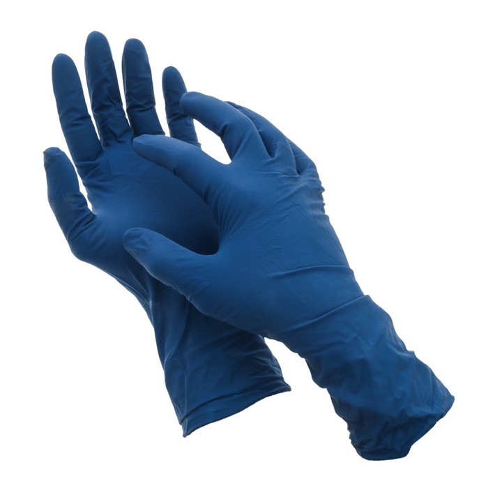 Estel перчатки нитриловые размер М черничный