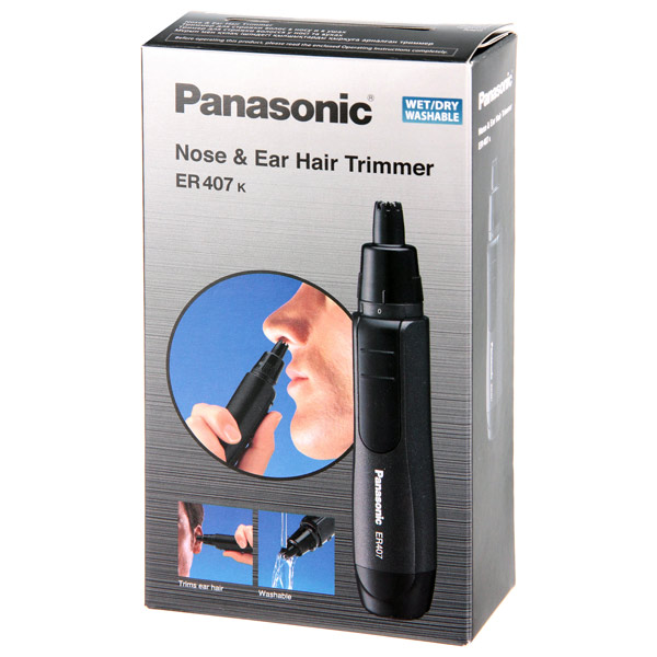 _ Panasonic триммер на батарейках для носа и ушей Х