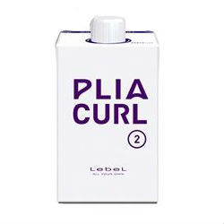 Lebel plia curl 2 лосьон для химической завивки волос средней жесткости шаг 2 400мл