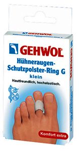 Gehwol защитное гель-кольцо с уплотнителем на палец малое 3шт  мил ^