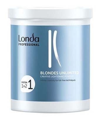 Londa blondes unlimited креативная осветляющая пудра 400мл