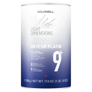 Gоldwell oxycur platin 9+ универсальный осветляющий порошок 500г