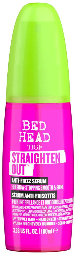 Tigi bed head straighten out anti frizz сыворотка для выпрямления волос 100мл
