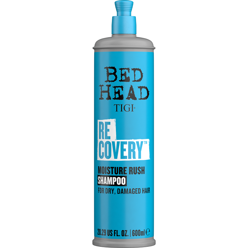 Tigi bed head recovery moisture rush шампунь увлажняющий для сухих и поврежденных волос 600мл