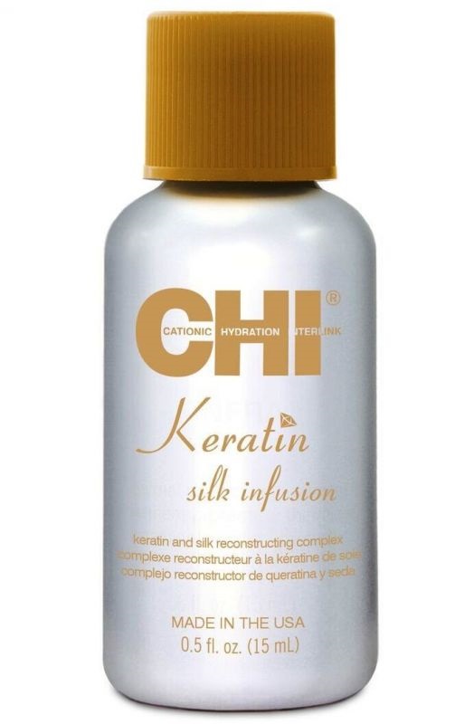 Chi keratin кератиновый шелк для волос 15 мл ^