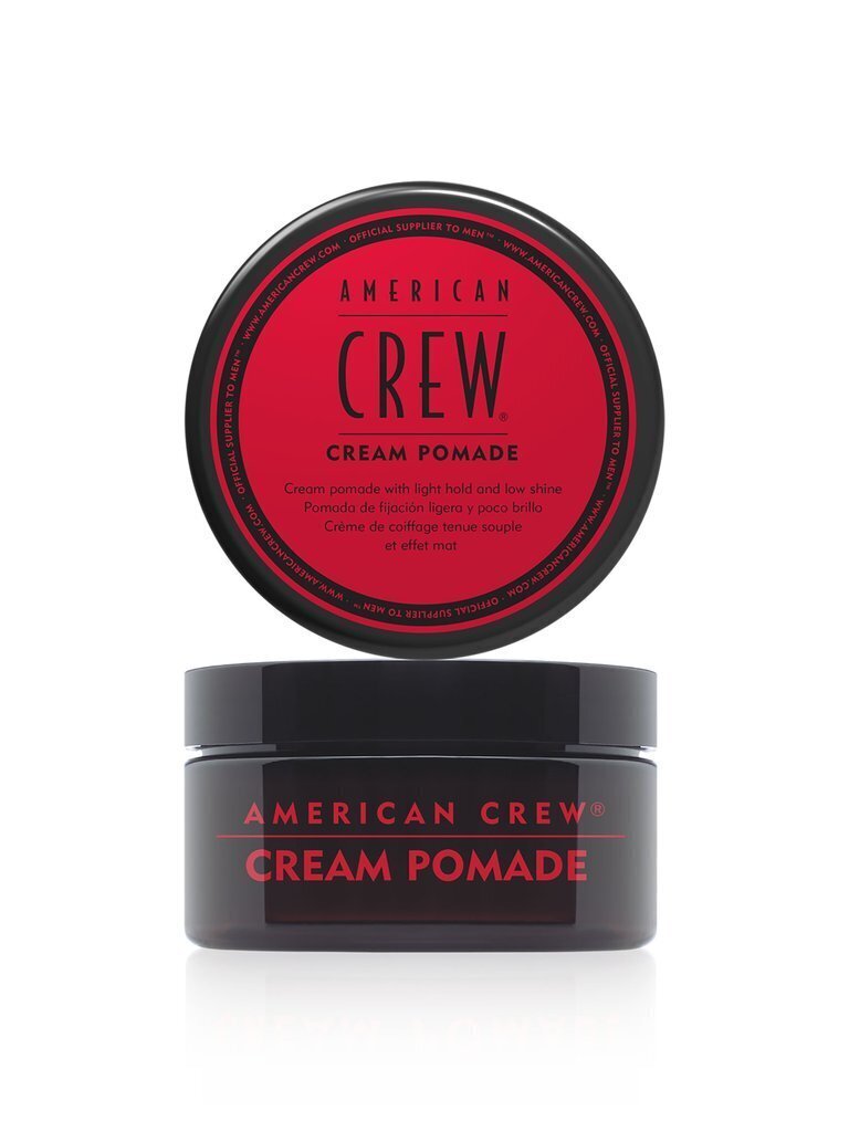 American crew cream pomade крем- помада легкой фиксации с низким уровнем блеска 85г