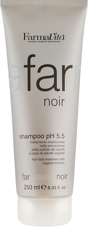Farmavita noir shampoo ph 5.5 специальный шампунь для мужчин против выпадения 250 мл
