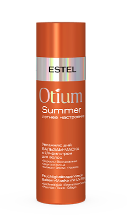 Еstеl оtium summer бальзам-маска с uv-фильтром увлажняющий для волос 200 мл