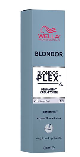 Wella blondorplex тонер для волос /81 бледное серебро 60 мл