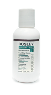 Bosley pro шампунь питательный для нормальных тонких окрашенных волос 60 мл