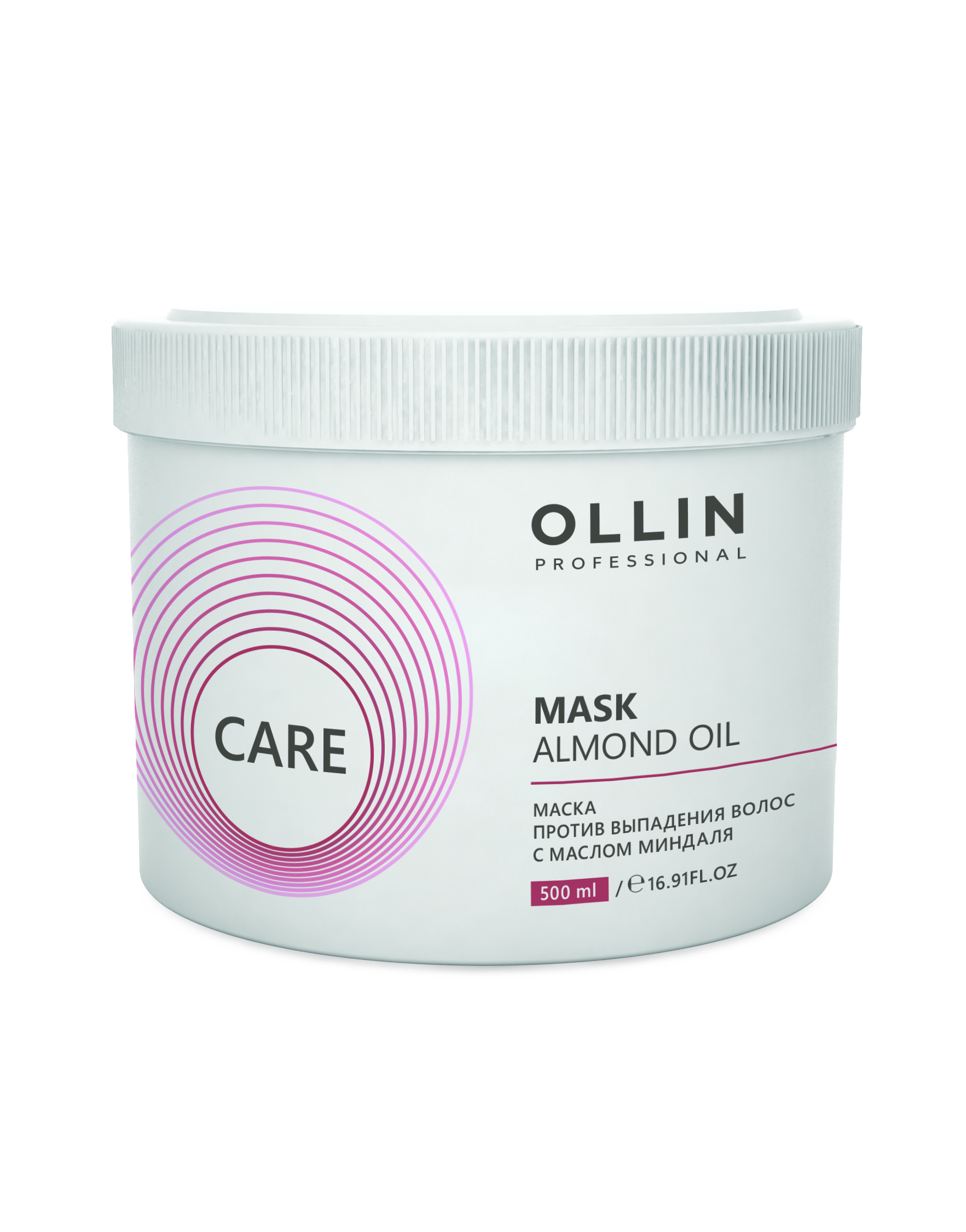 Ollin care маска против выпадения волос с маслом миндаля 500мл