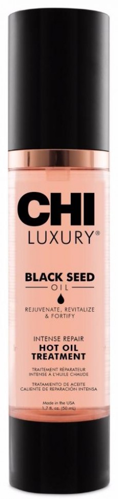 Chi luxury масло с экстрактом семян черного тмина для интенсивного восстановления волос 50мл БС