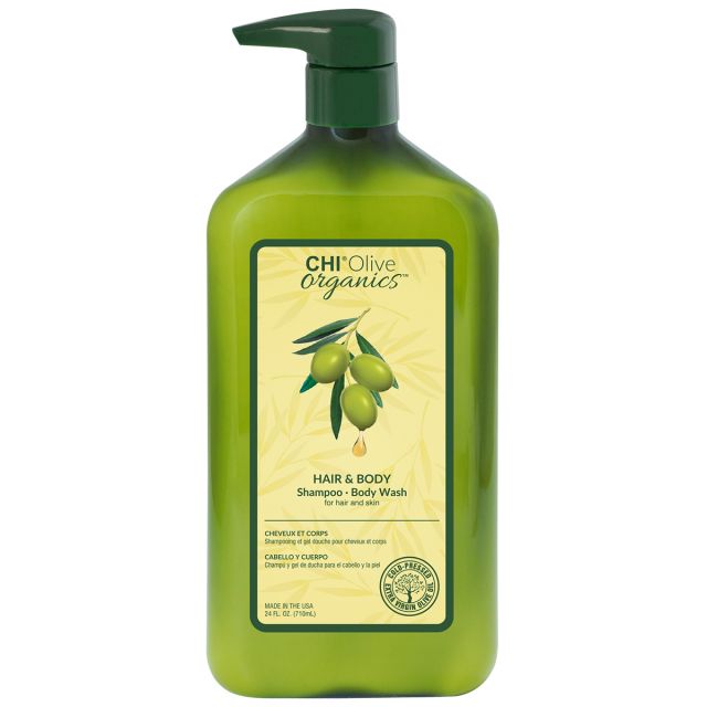 Chi olive шампунь для волос и тела 710 мл БС