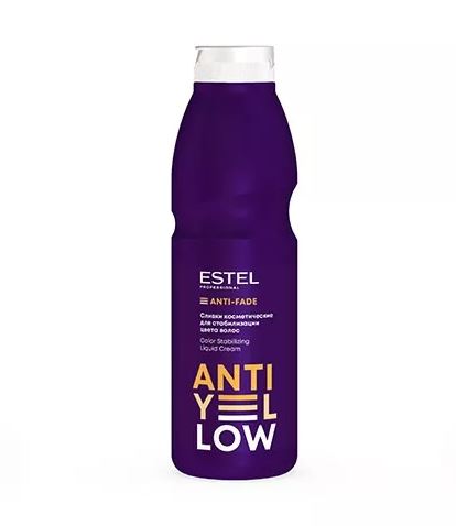 Estel anti-yellow сливки косметические для стабилизации цвета волос 500 мл