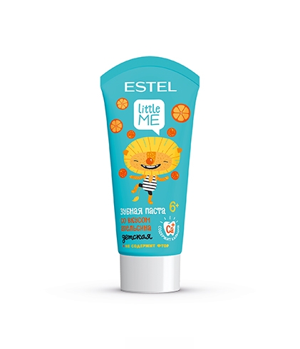 Estel little me детская зубная паста со вкусом апельсина 60 мл BIG SALE АКЦИЯ -50%