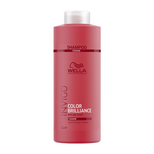 Wella Invigo color brilliance шампунь для защиты цвета окрашенных жестких волос 1000мл_АКЦИЯ