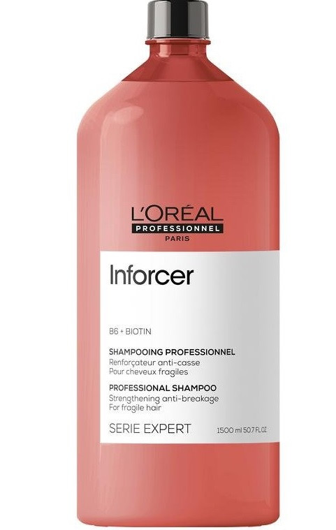 Loreal inforcer шампунь для волос укрепляющий 1500мл БС