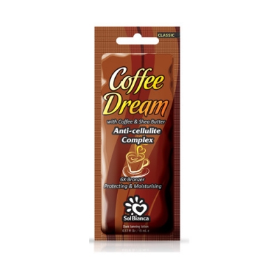 Solbianca крем для загара в солярии coffee dream с маслом кофе маслом ши и бронзаторами 15 мл