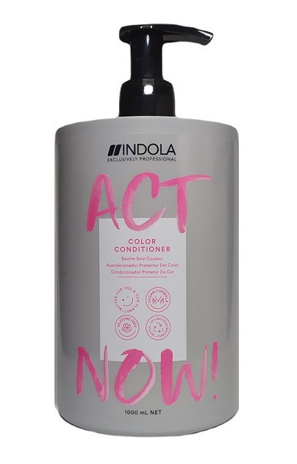 Indola act now color шампунь для окрашенных волос 1000 мл БС