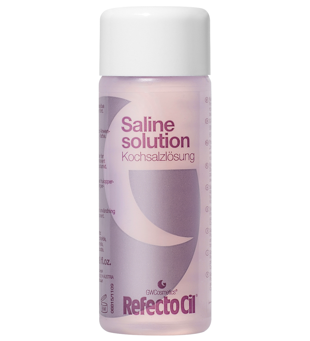 Refectocil saline solution раствор поваренной соли для очистки ресниц 150мл