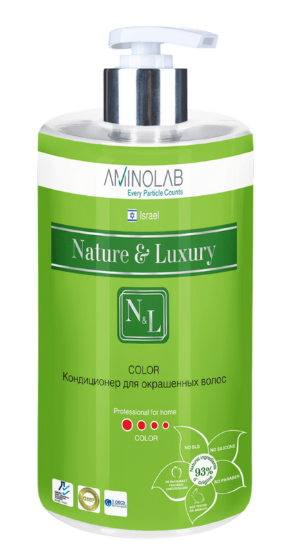 Aminolab Nature&luxury 321 кондиционер для окрашенных волос 730 мл 
