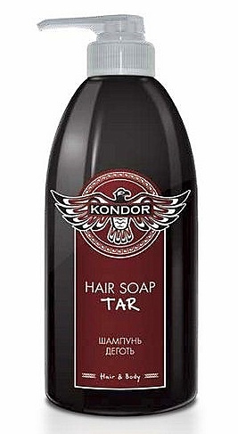 Kondor hair&body шампунь дёготь 300 мл А