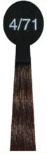 Ollin n-joy 4/71 шатен коричнево-пепельный 100мл