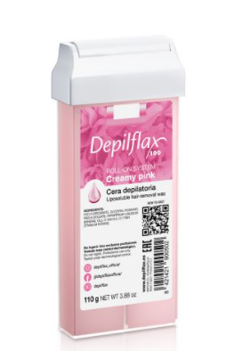 Depilflax воск в картриджах кремовая роза 110гр.(а)