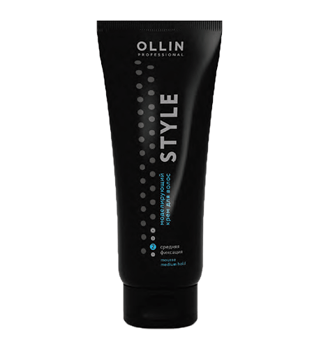 Ollin style моделирующий крем для волос средней фиксации 200мл