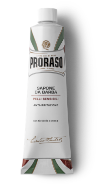 Proraso white мыло для бритья для чувствительной кожи в тубе 150 мл