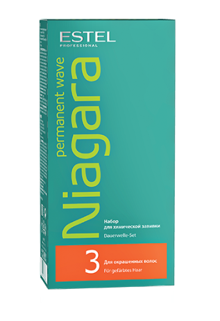 Estel niagara набор для химической завивки №3 для окрашенных волос